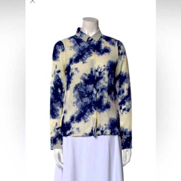 Reformation tie dye print button up - xs - Picture 1 of 3